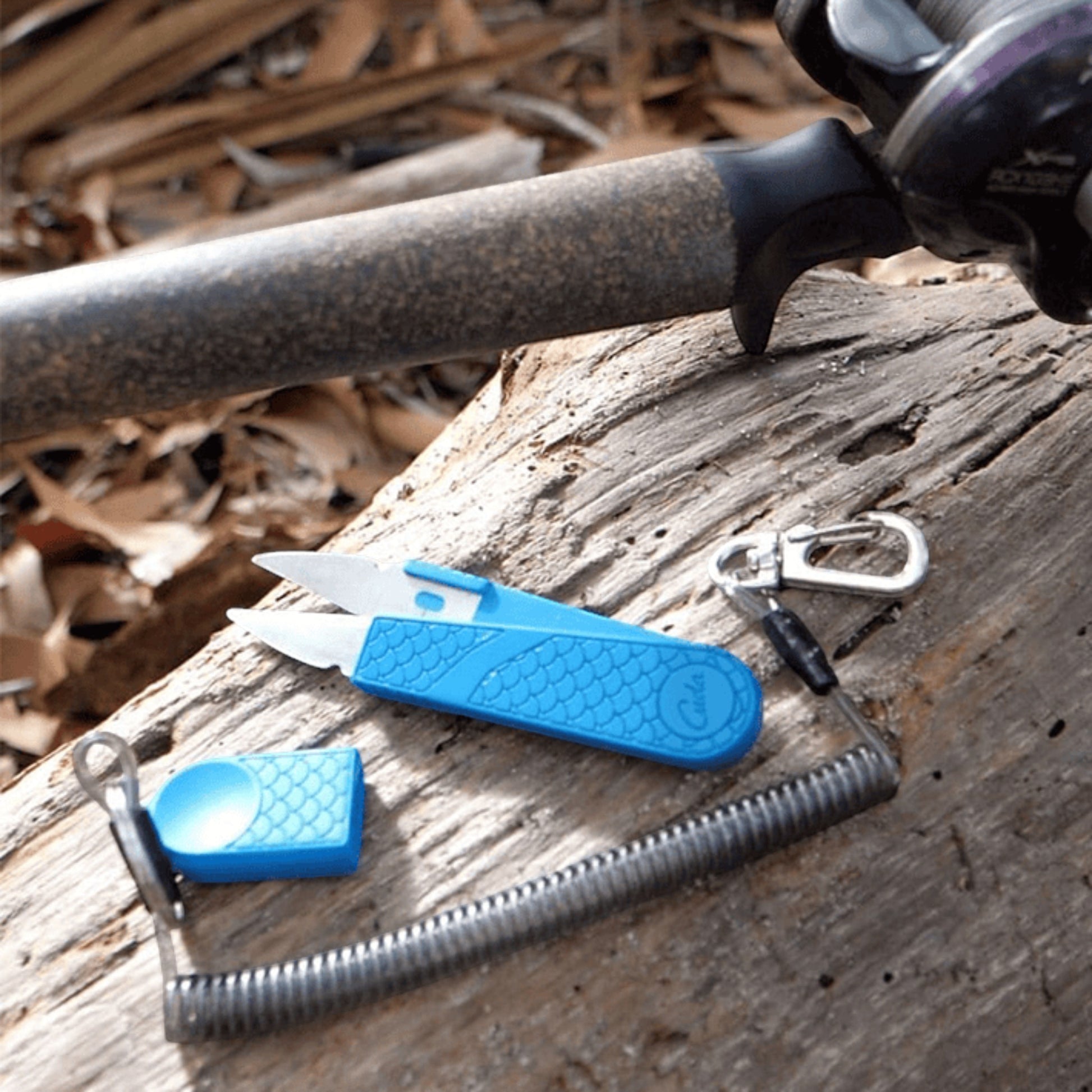 Cuda Titanium Bonded Braid Nippers with Lanyard Dogfish Tackle Company 