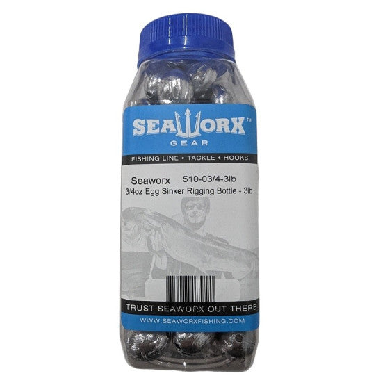 Seaworx Egg Sinker 3lb Rigging Bottle - Dogfish Tackle & Marine