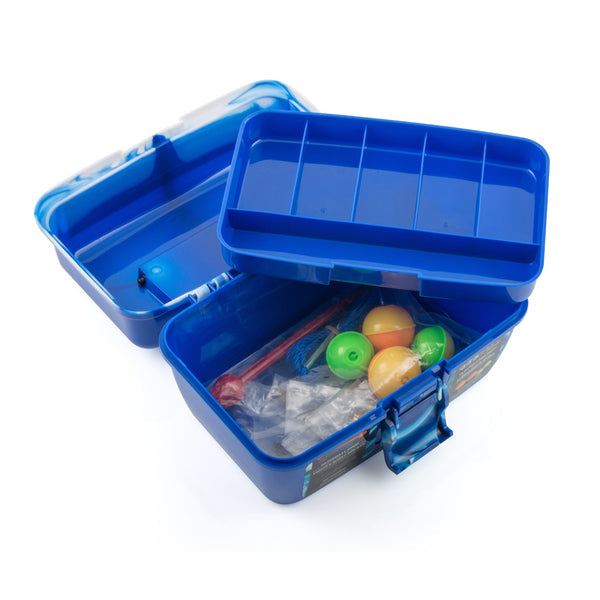 Worm Gear 88 Piece Loaded Tackle Box - Dogfish Tackle & Marine
