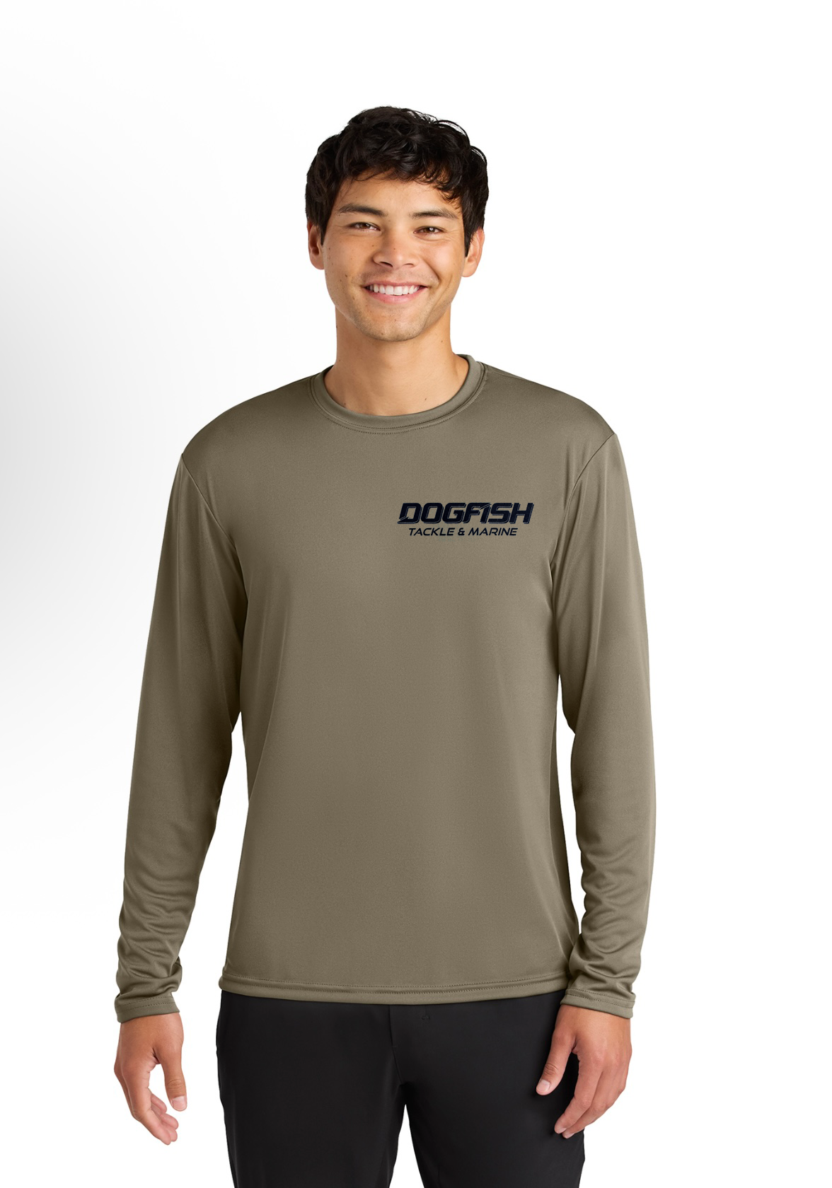 Dogfish Long Sleeve Microfiber Hog Of Death Logo - Dogfish Tackle & Marine