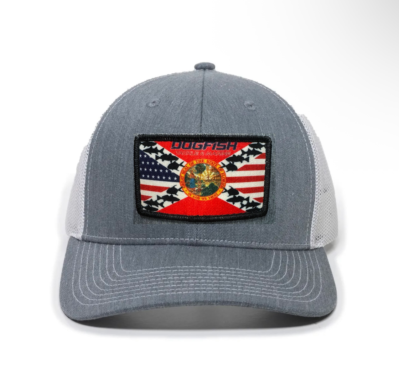 Dogfish Florida Native Premium Trucker Hat - Dogfish Tackle & Marine