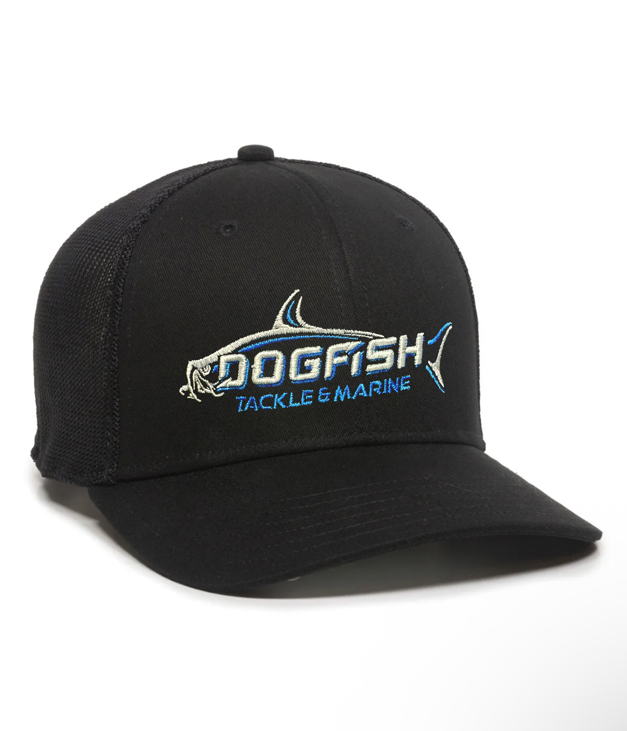 Dogfish Tackle & Marine Logo Mesh Back Hat - Dogfish Tackle & Marine