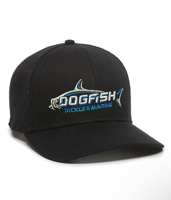 Dogfish Tackle & Marine Logo Youth Mesh Back Hat - Dogfish Tackle & Marine