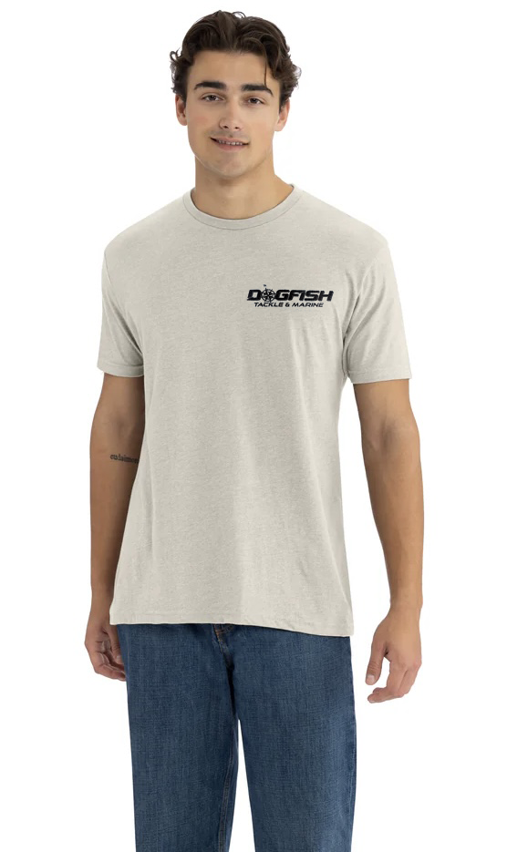 Dogfish Short Sleeve T-Shirt Sport Fish Logo - Dogfish Tackle & Marine
