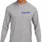 Dogfish Long Sleeve Microfiber Blue Water Camo Logo - Dogfish Tackle & Marine