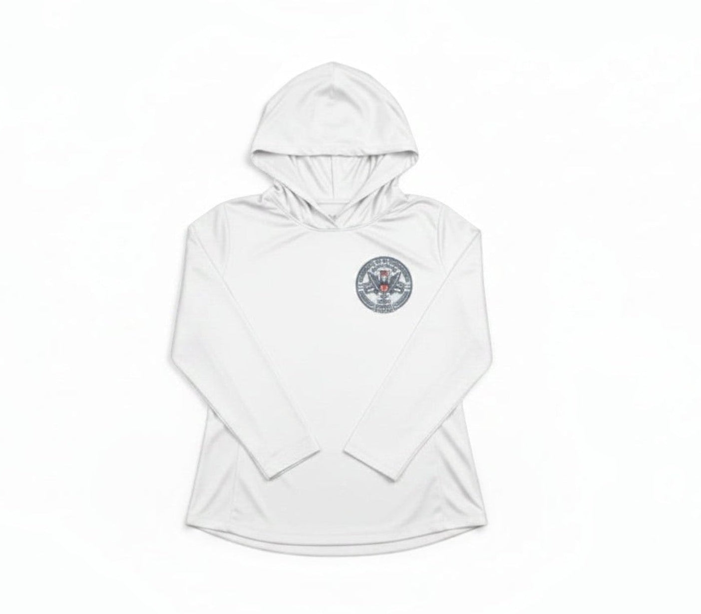 Dogfish Women's 4th of July Long Sleeve Hooded Mirco - Dogfish Tackle & Marine