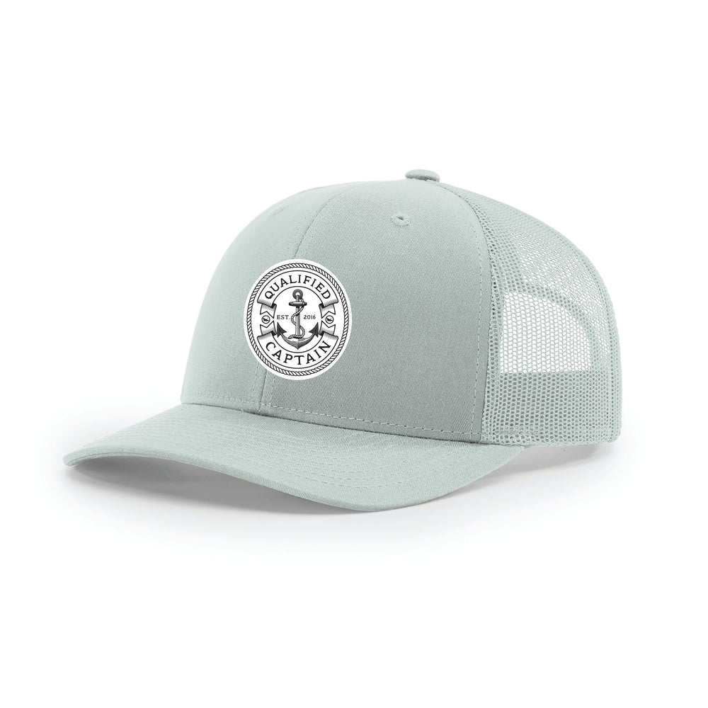 Qualified Captain Embroidered Patch Trucker Hat