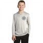 Dogfish Youth Long Sleeve Hooded Micro 4th of July Logo - Dogfish Tackle & Marine