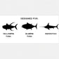 SORD Fishing Products 9in Fillet Knife - Medium Flex - Dogfish Tackle & Marine