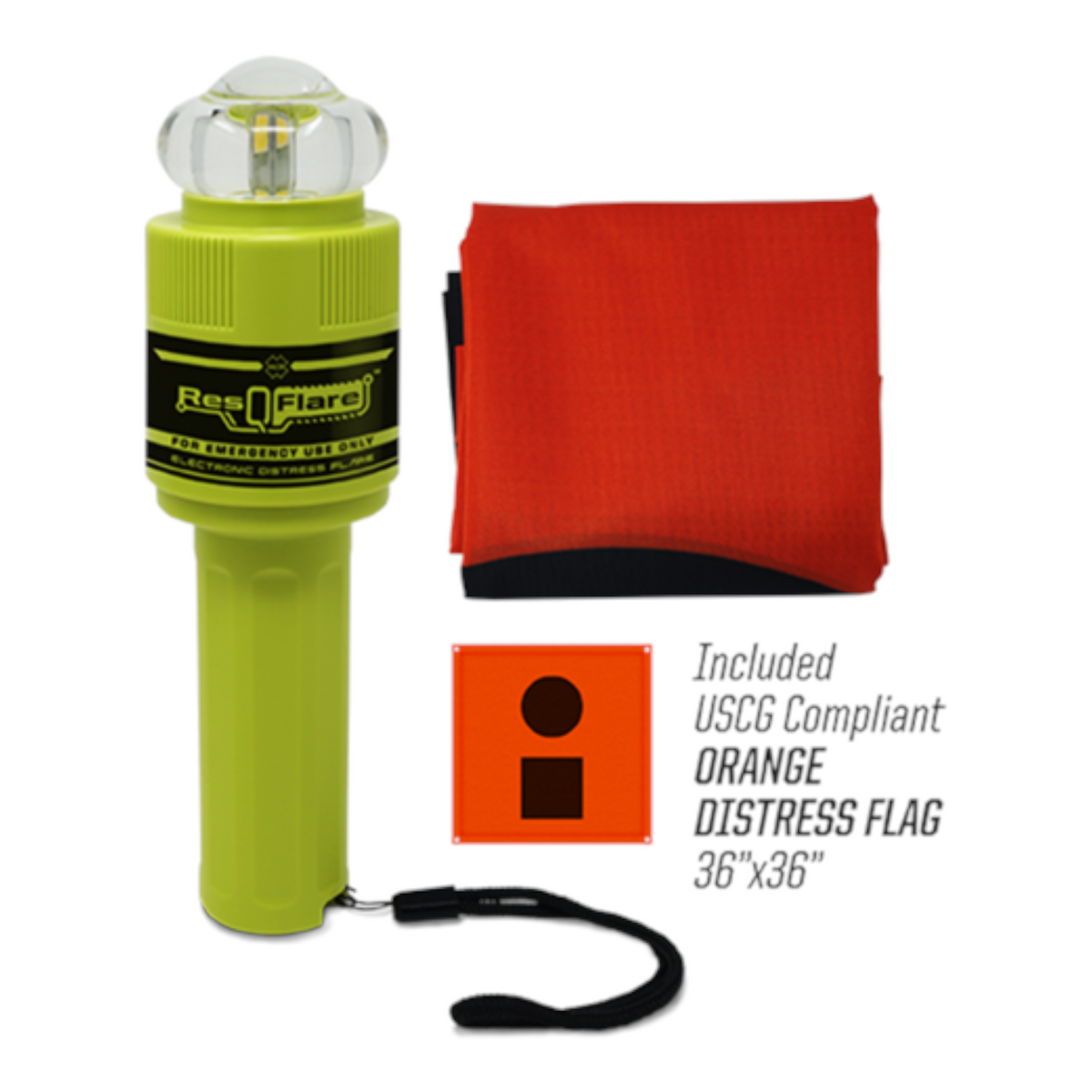 ACR RESQFLARE Electronic Distress Flare - Model: LNK-ERS1 - Dogfish Tackle & Marine