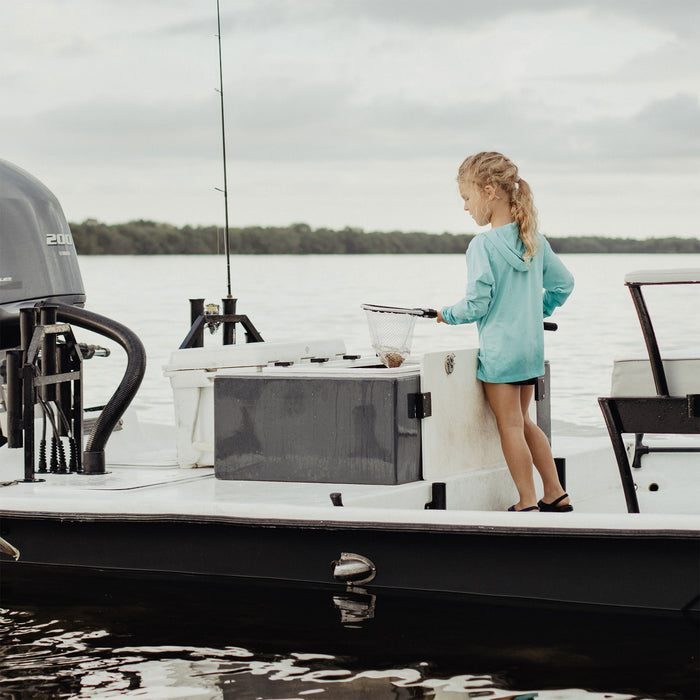 Aftco Youth Samurai Hood Performance LS Shirt