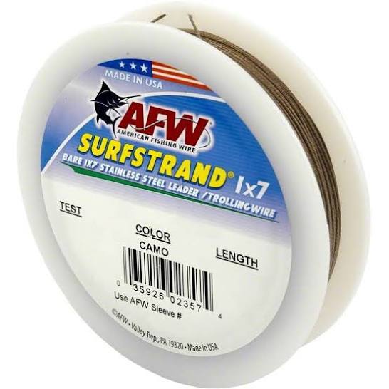 AFW Surfstrand 1x7 Stainless Steel Leader