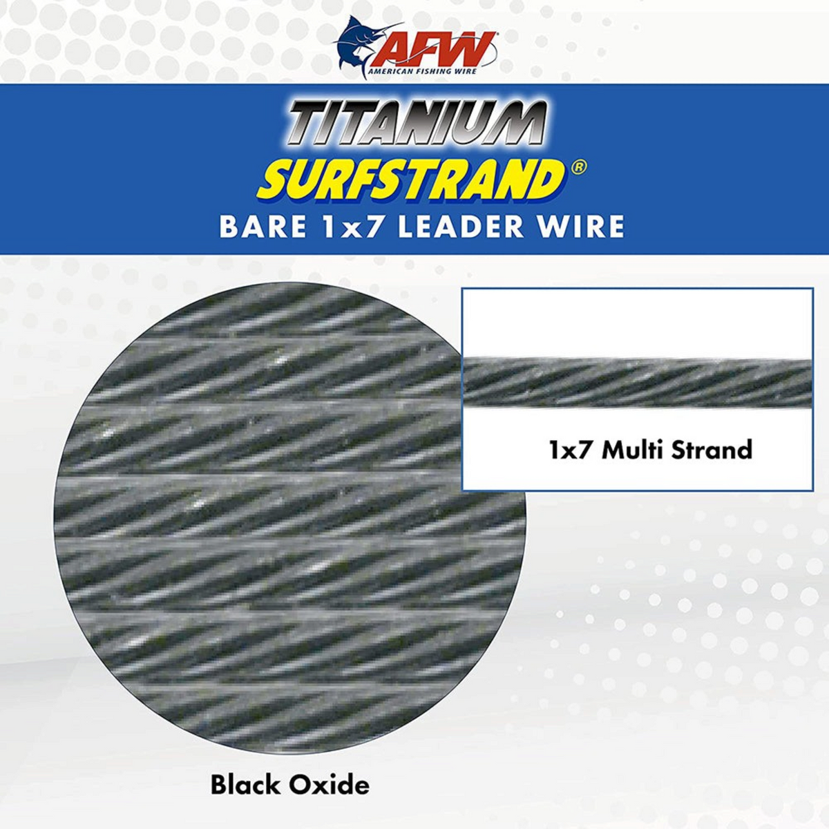 AFW Titanium Surfstrand 1x7 - Dogfish Tackle & Marine