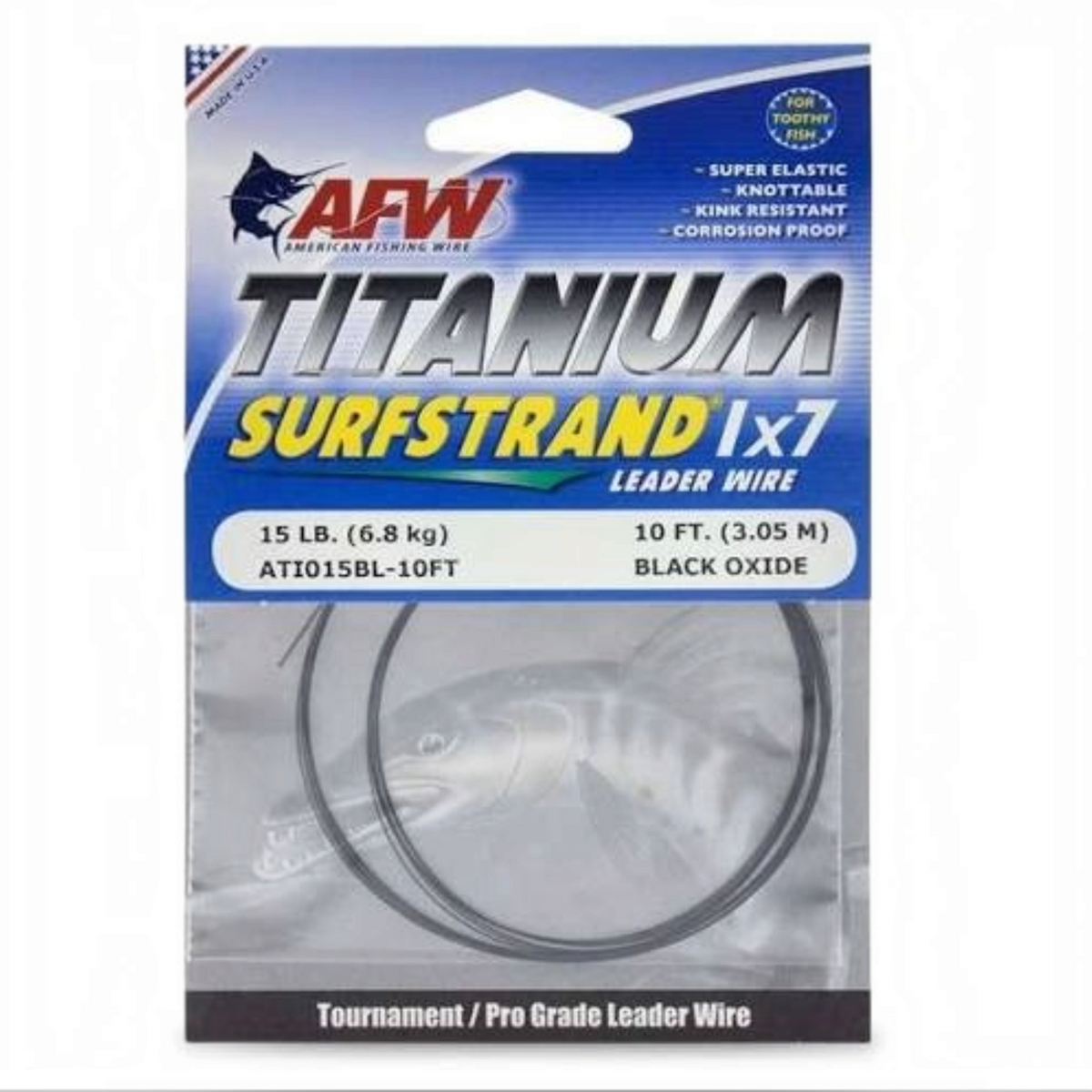 AFW Titanium Surfstrand 1x7 - Dogfish Tackle & Marine