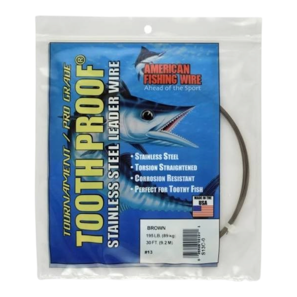 AFW Tooth Proof Stainless Steel Leader Wire