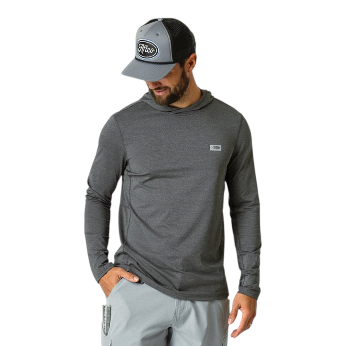 Aftco Air O Mesh Hooded Fishing Shirt - Dogfish Tackle & Marine