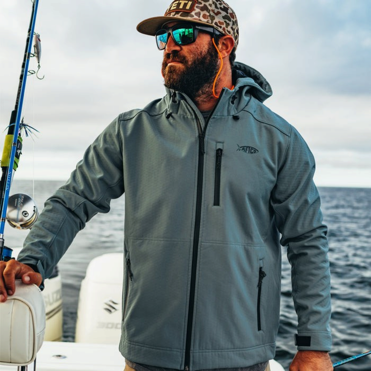 Aftco Reaper Windproof Jacket - Dogfish Tackle & Marine