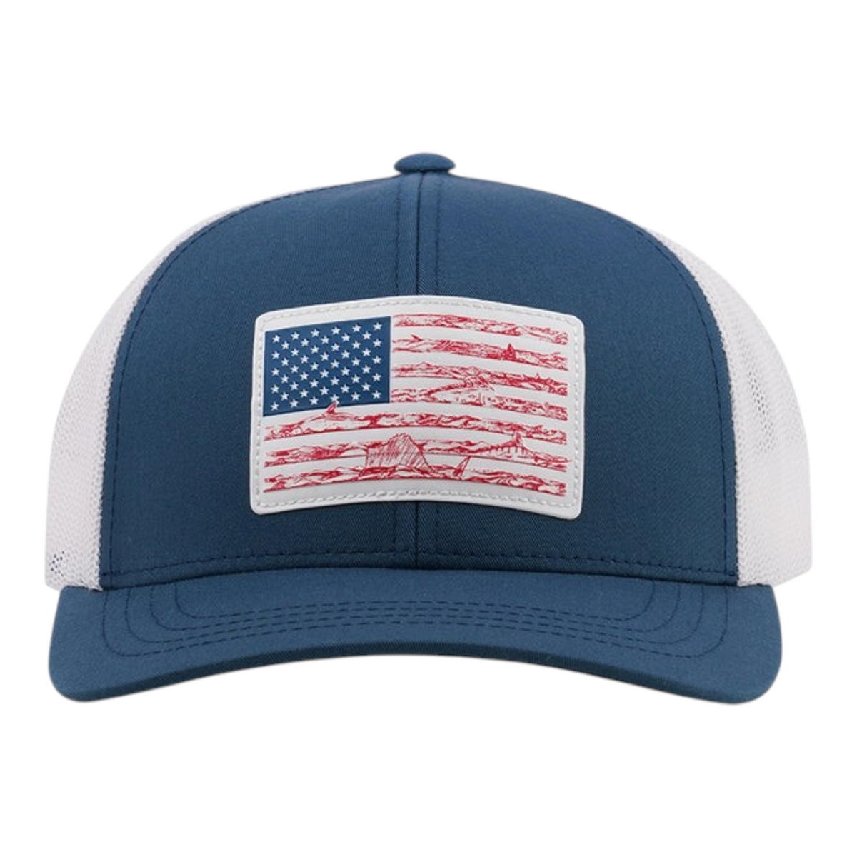 Aftco Wavy Trucker Hat - Dogfish Tackle & Marine