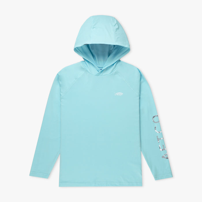 Aftco Youth Samurai Hood Performance LS Shirt