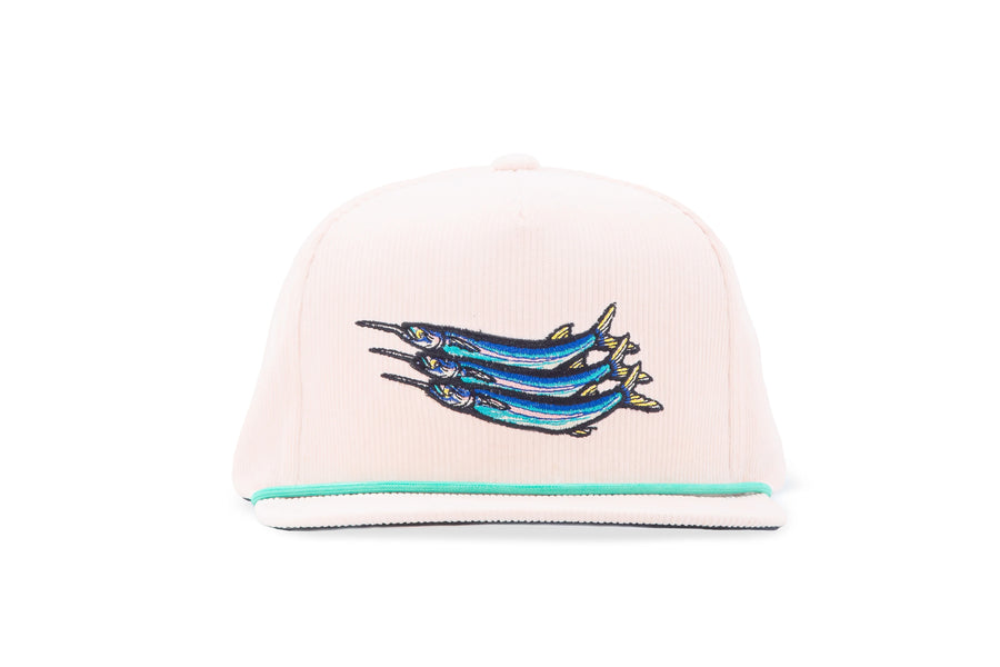 Bajio Ballyhoo - Flat Brim Corduroy Hat - Dogfish Tackle & Marine