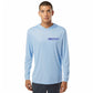 Dogfish Long Sleeve Hooded Micro Bottom Finder Hogfish Logo - Dogfish Tackle & Marine