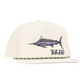 Bajio Black Marlin - Flat Brim Twill Trucker Hat - Dogfish Tackle & Marine