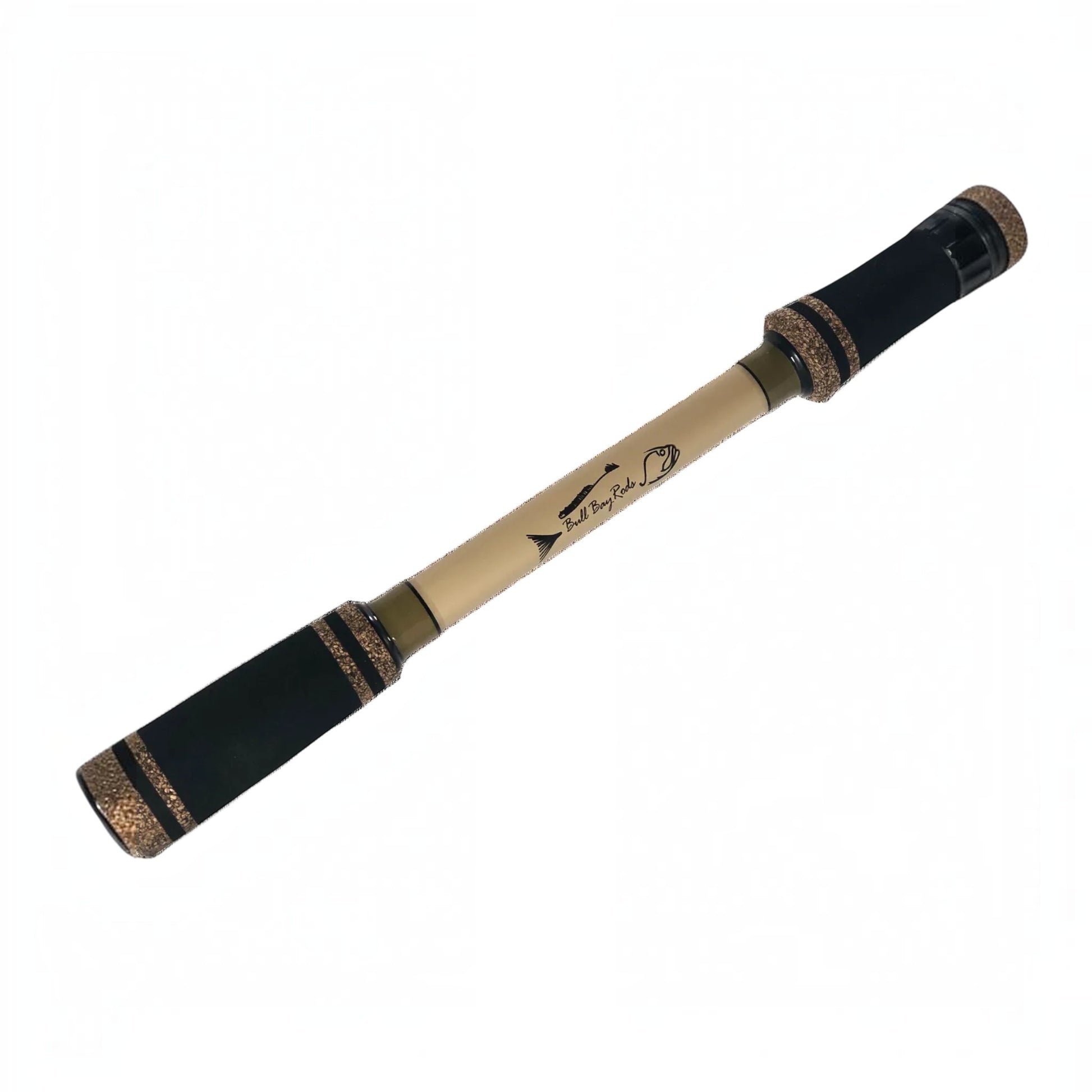 Bull Bay Banshee Travel Rod 3 Piece w/ Travel Case - Dogfish Tackle & Marine