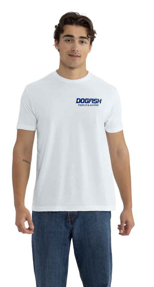 Dogfish Short Sleeve T-Shirt Bottom Finder Hogfish Logo - Dogfish Tackle & Marine