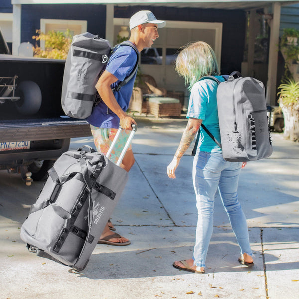 Calcutta Waterproof Wheeled Duffel Bag - Dogfish Tackle & Marine