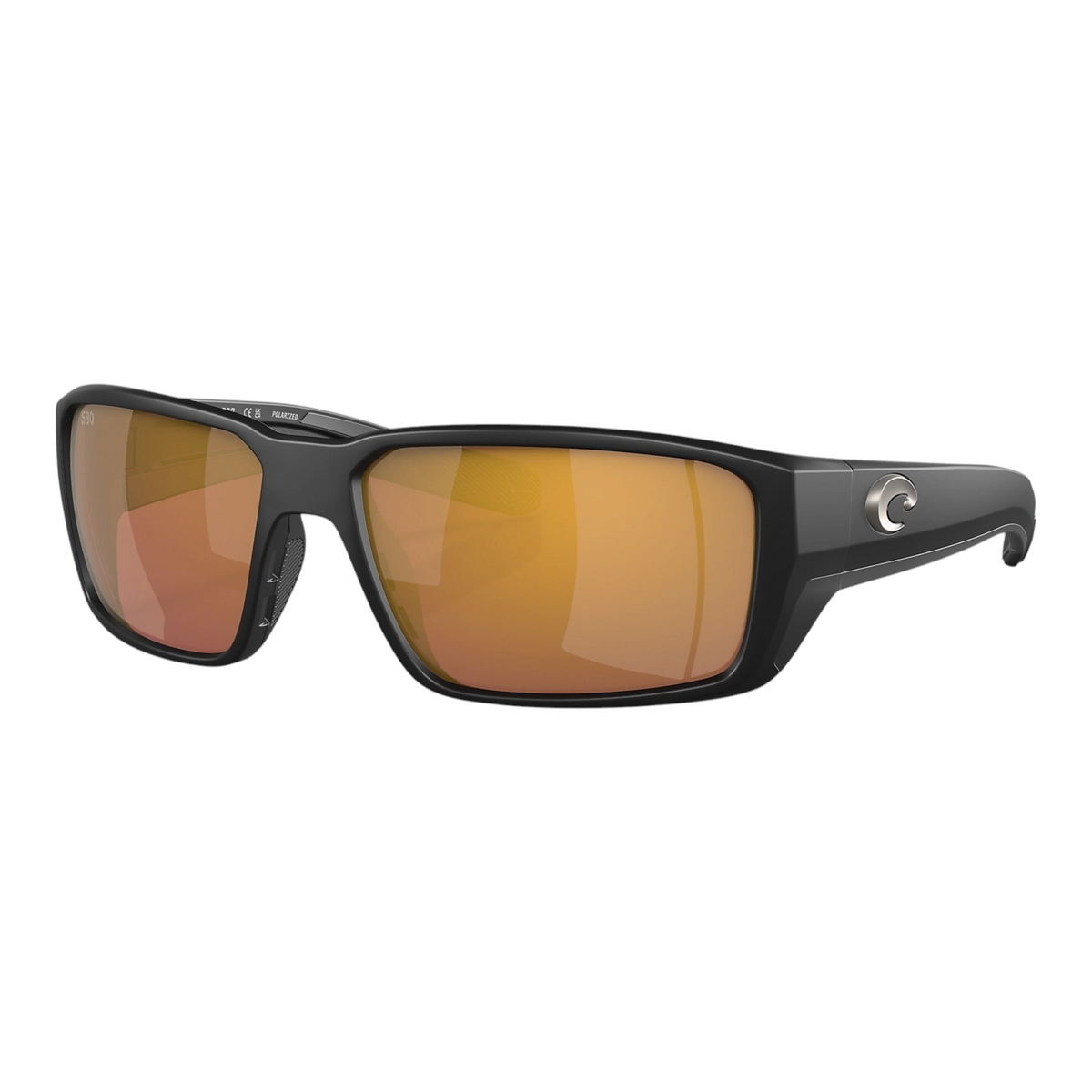 Costa Fantail Pro Matte Black Gold Mirror 580G - Dogfish Tackle & Marine