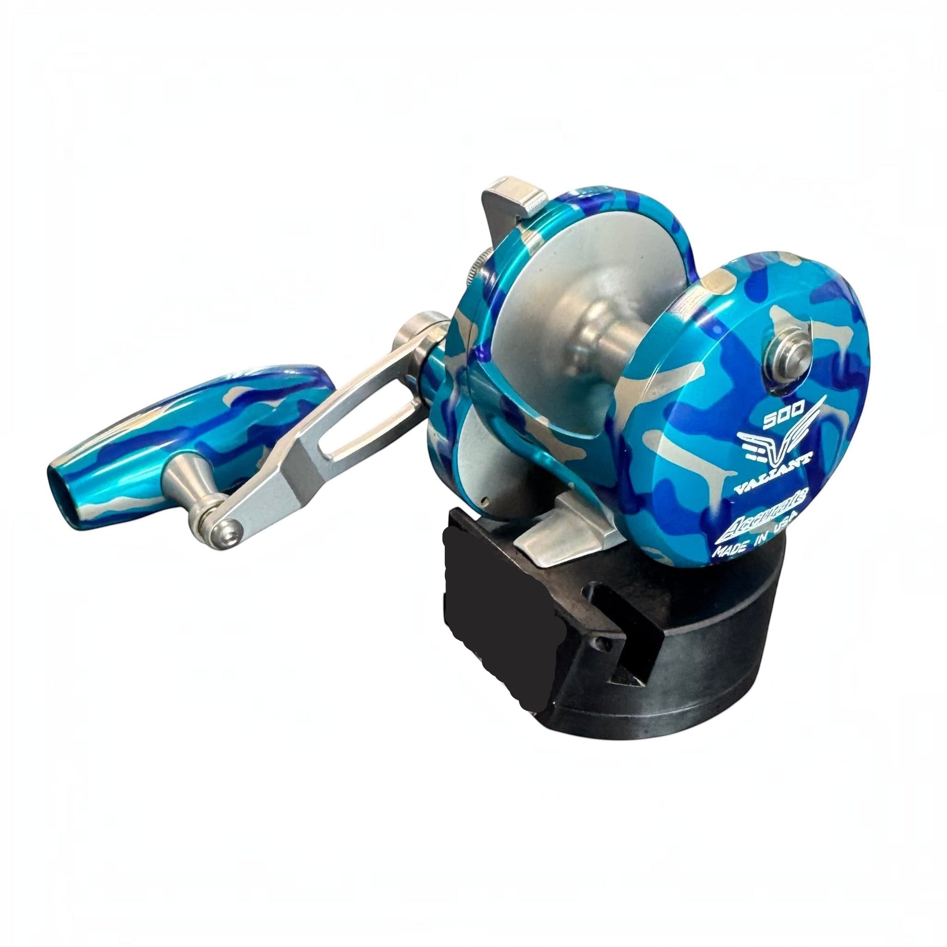 Accurate Valiant 2 Conventional Reels Ice Blue Tiger - Dogfish Tackle & Marine