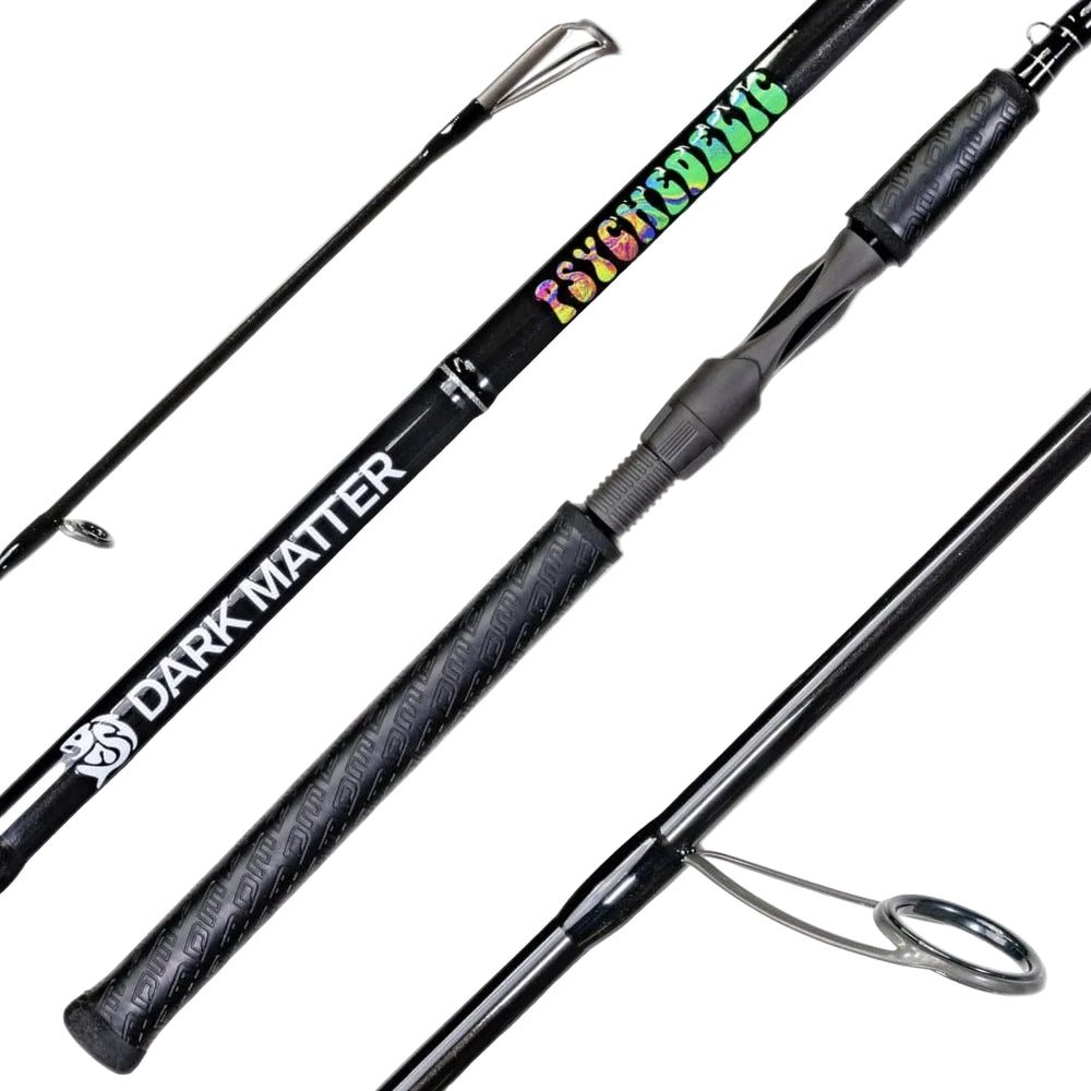 Dark Matter Psychedelic Inshore Spinning Rods