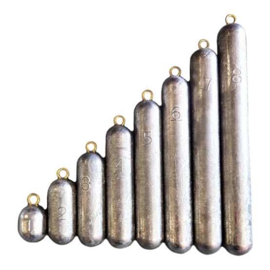 Deep Drop Fishing Lead Weights