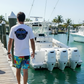 Dogfish Short Sleeve T-Shirt Bottom Finder Hogfish Logo - Dogfish Tackle & Marine