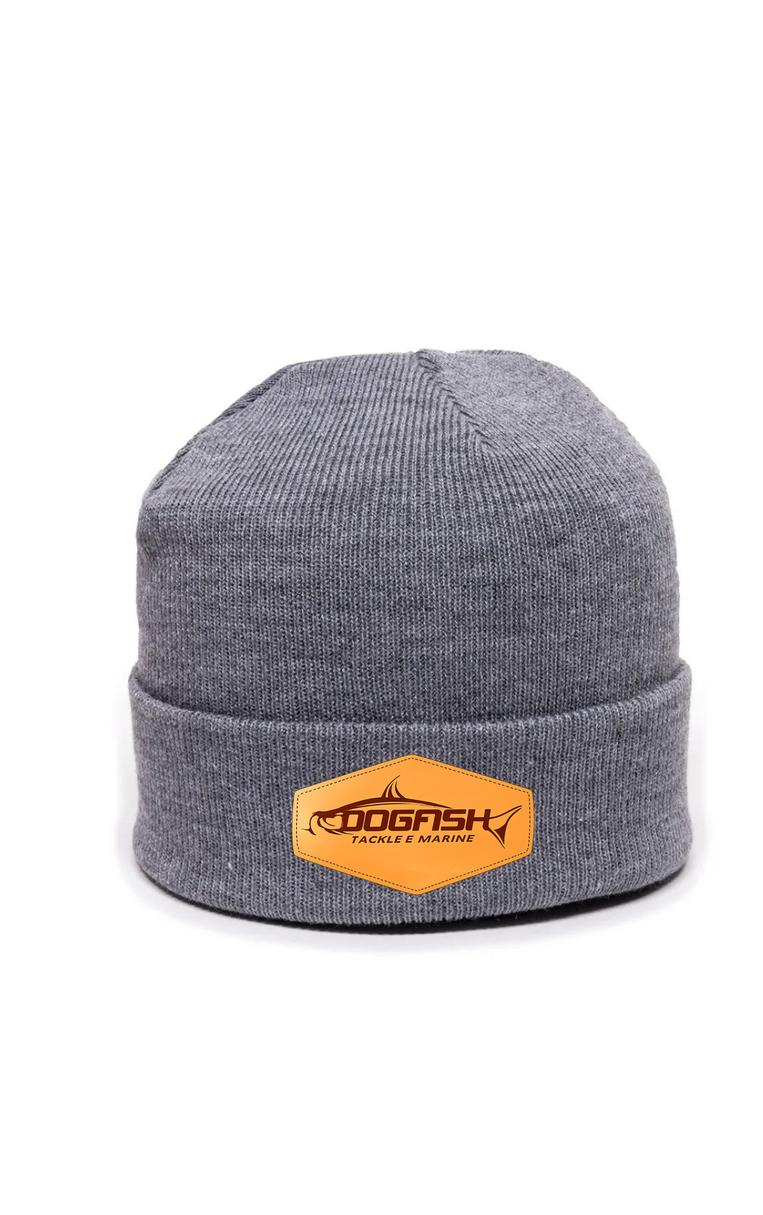 Dogfish Leather Patch Beanie