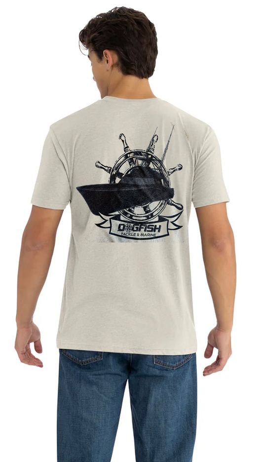 Dogfish Short Sleeve T-Shirt Sport Fish Logo - Dogfish Tackle & Marine