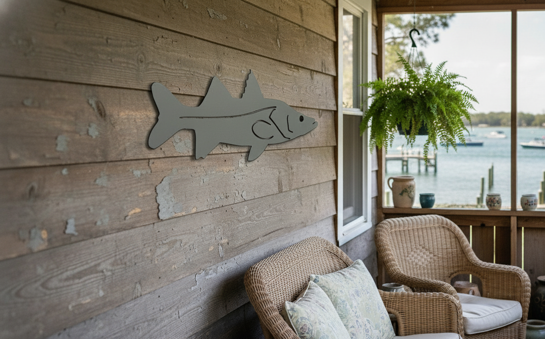 Dogfish Starboard Fish Decor