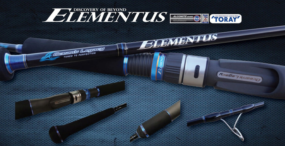 Oceans Legacy Elementus Deep Jigging Rod