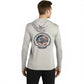 Dogfish 4th of July Logo Long Sleeve Hooded Micro - Dogfish Tackle & Marine