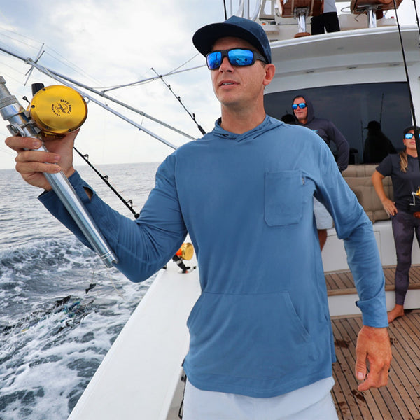 Pelagic Free Spool Hooded Performance Shirt - Dogfish Tackle & Marine