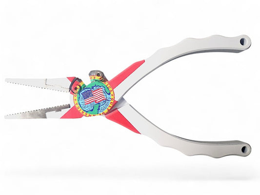 Evolution 7.5in Aluminum Pliers Gulf of America - Dogfish Tackle & Marine