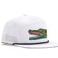 Bajio Gator Head Performance Flat Brim Hat - Dogfish Tackle & Marine