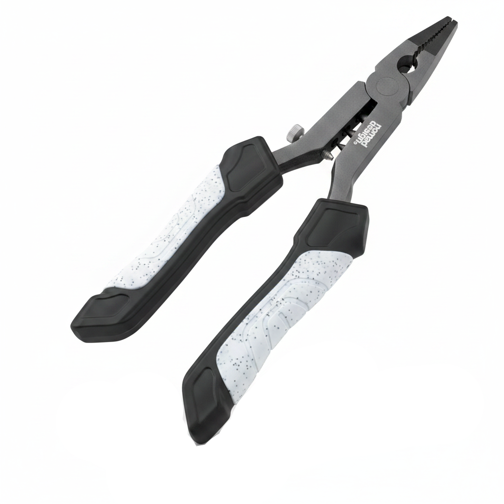 Nomad Hydra-X 10" Big Game Bent Nose Pliers Stainless - Dogfish Tackle & Marine