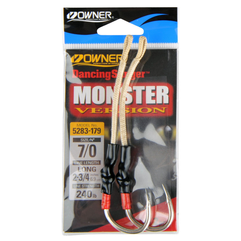 Owner 5283 Monster Dancing Stinger Hooks 2pk