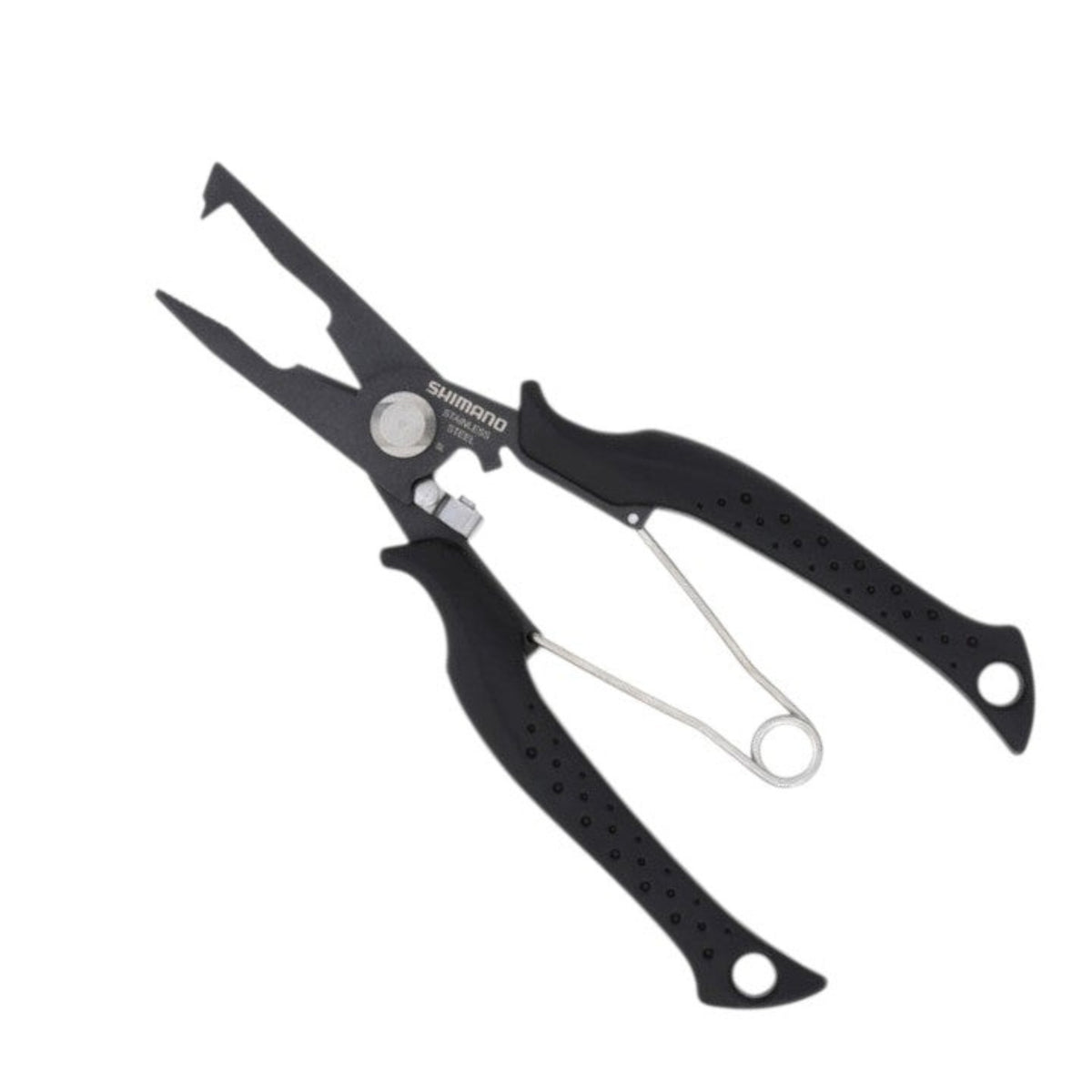 Shimano 7" Power Pliers SS Braided Line Cutter  - ATPW007BK - Dogfish Tackle & Marine