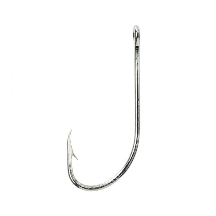 Eagle claw 085A plain shank nickel hook