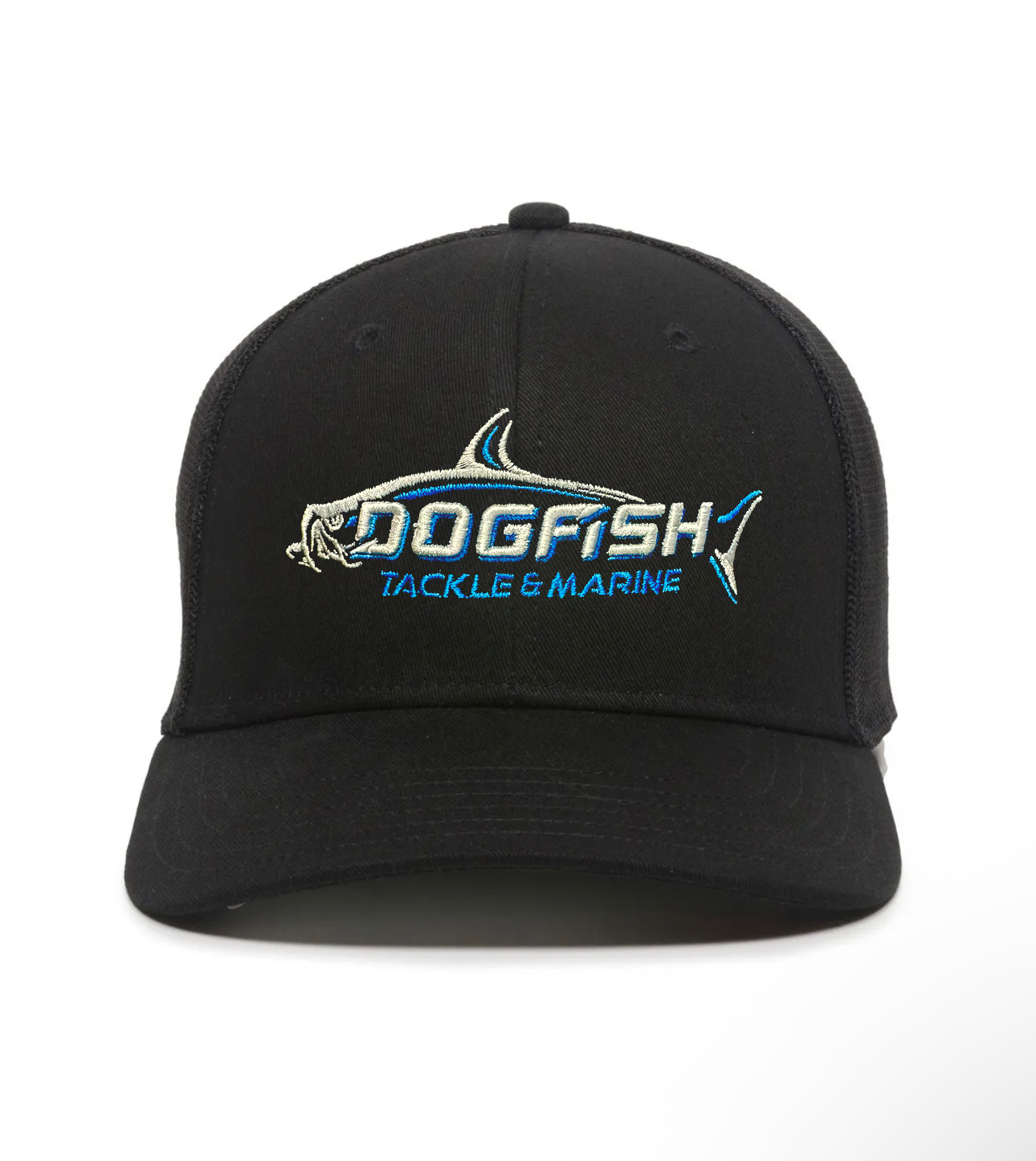 Dogfish Tackle & Marine Logo Mesh Back Hat - Dogfish Tackle & Marine