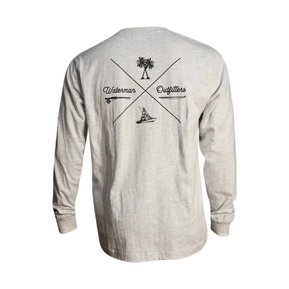 Waterman Outfitters Reel X Cotton Long Sleeve - Dogfish Tackle & Marine