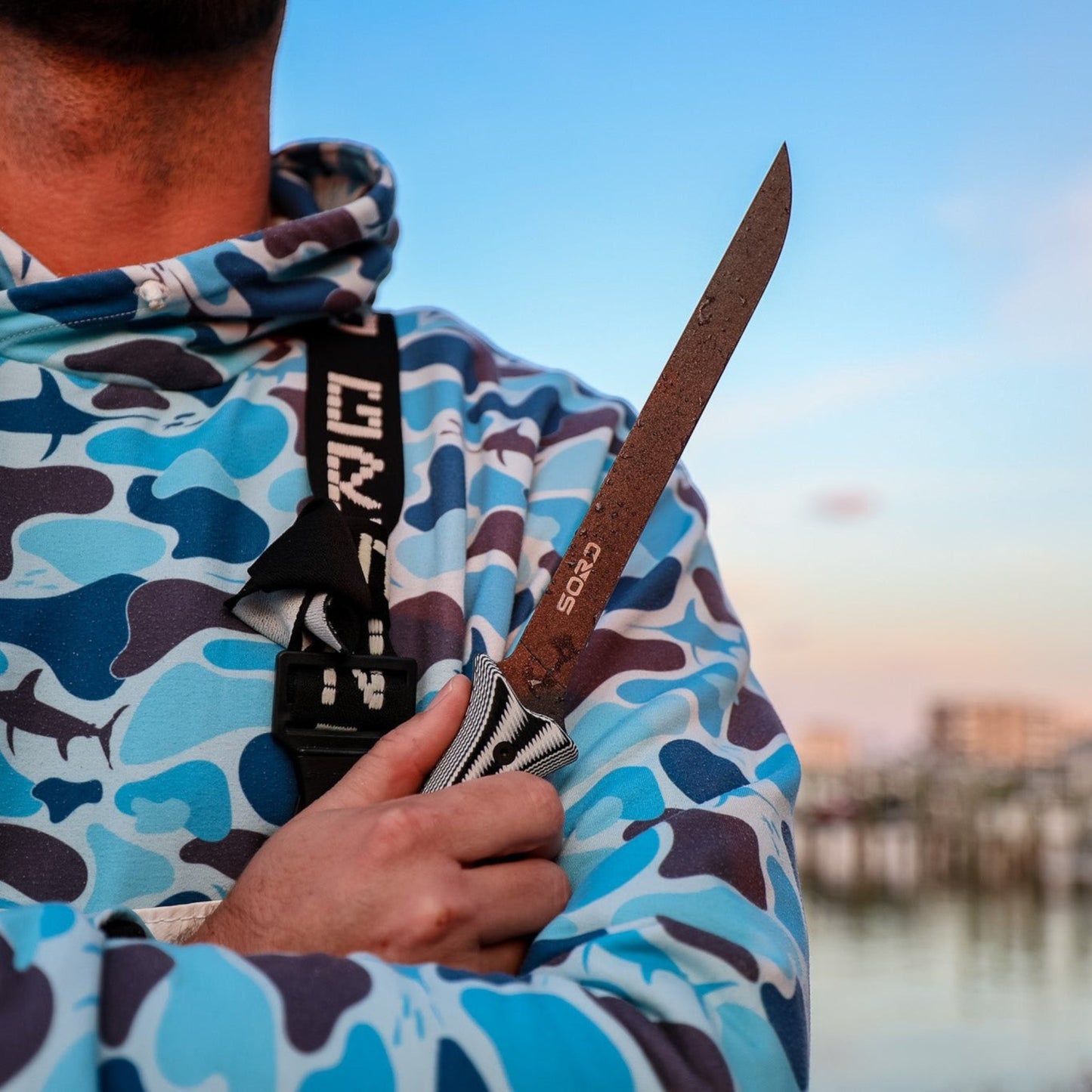 SORD Fishing Products 8in Fillet Knife - Medium Flex - Dogfish Tackle & Marine