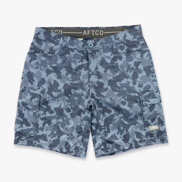 Aftco Deckhand Camo Fishing Cargo Shorts - Dogfish Tackle & Marine